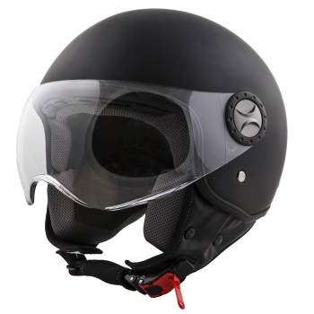 Helm VITO JET LORETO - schwarz-matt